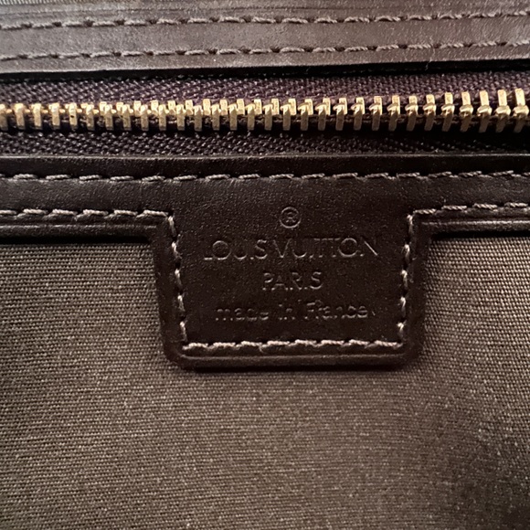 Vintage Josephine Handbag Mini Lin PM and Sarah Mini Mongram wallet set. - Picture 10 of 16